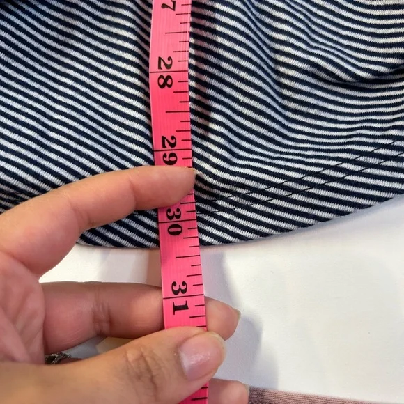 Rolla Coster Navy Stripped Wrap Dress size Small - Picture 9 of 9